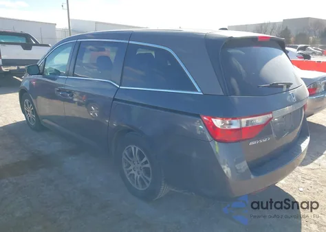 2012 Honda Odyssey Ex-L from USA, damaged, VIN 5FNRL5H69CB038613